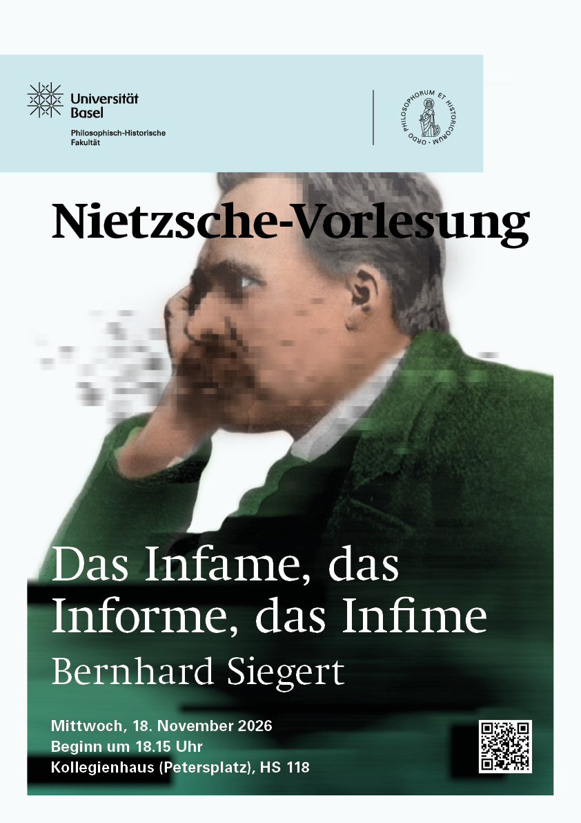 Poster von Nietzsche-Vorlesung